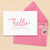 Hello Personalized Stationery