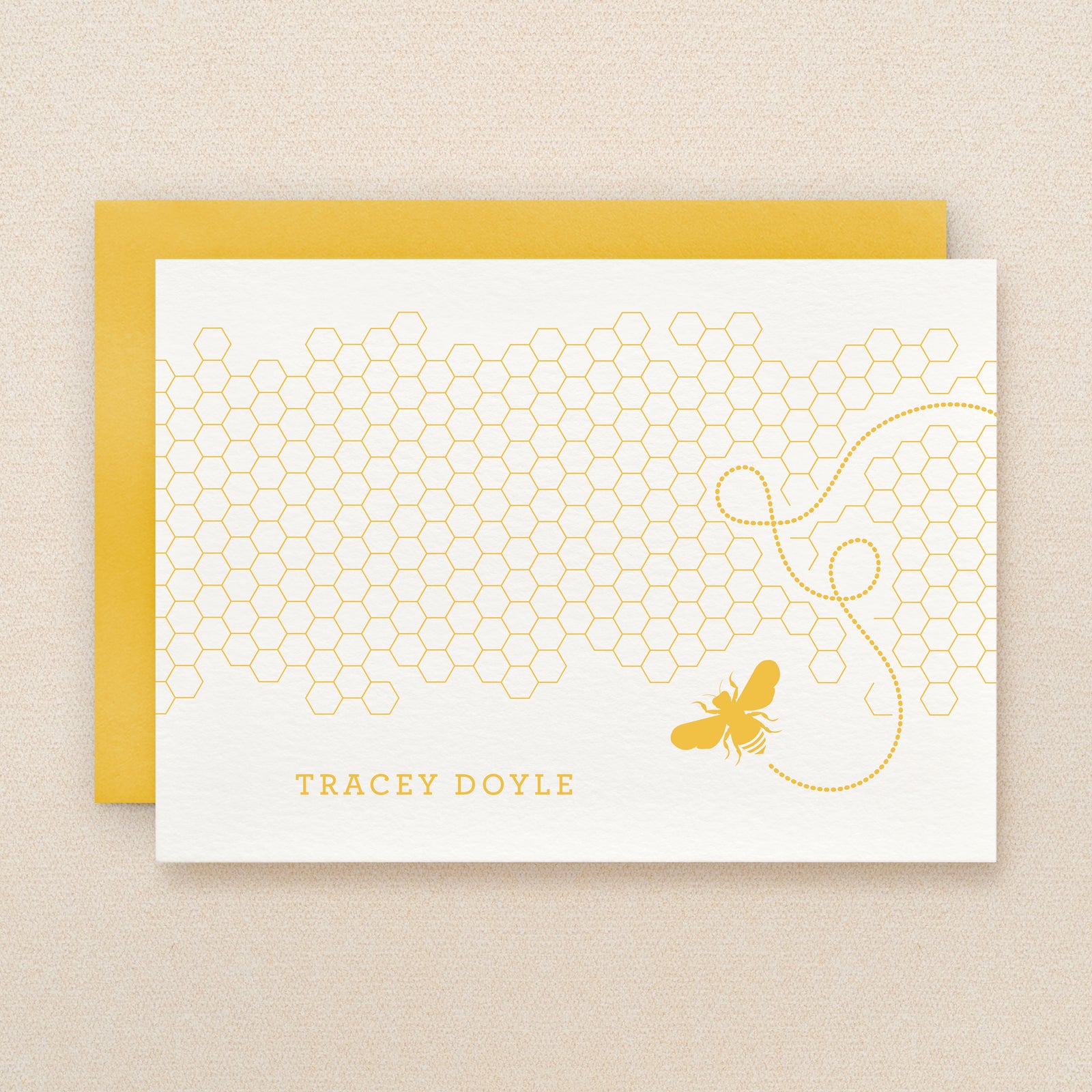 Honey Personalized Stationery