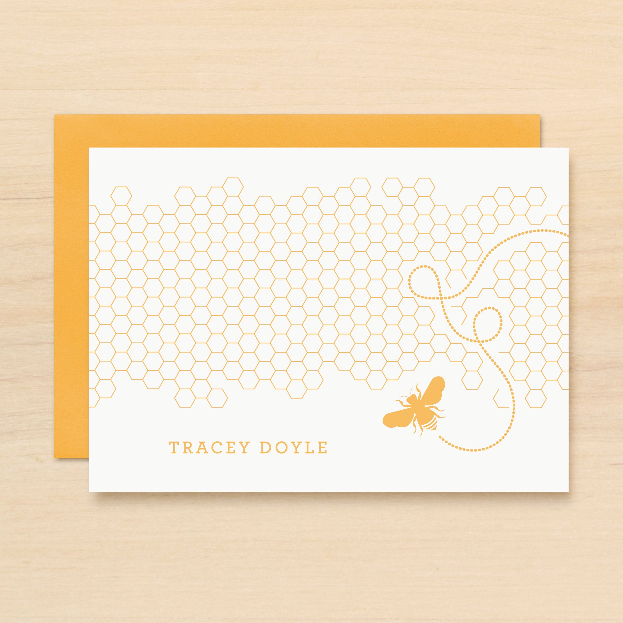 Honey Personalized Stationery