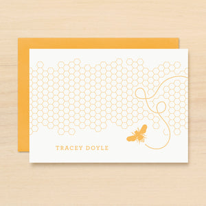 Honey Personalized Stationery