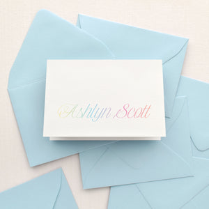Hue Personalized Stationery