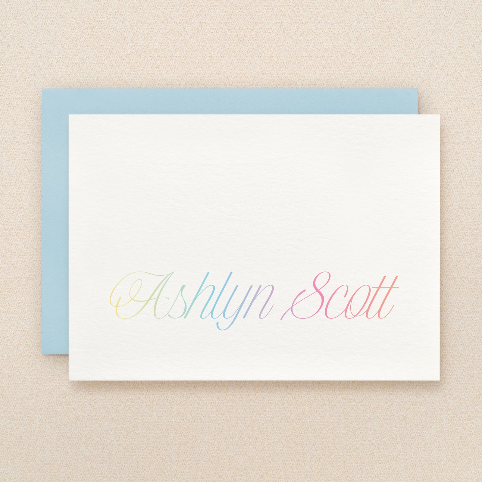 Hue Personalized Stationery