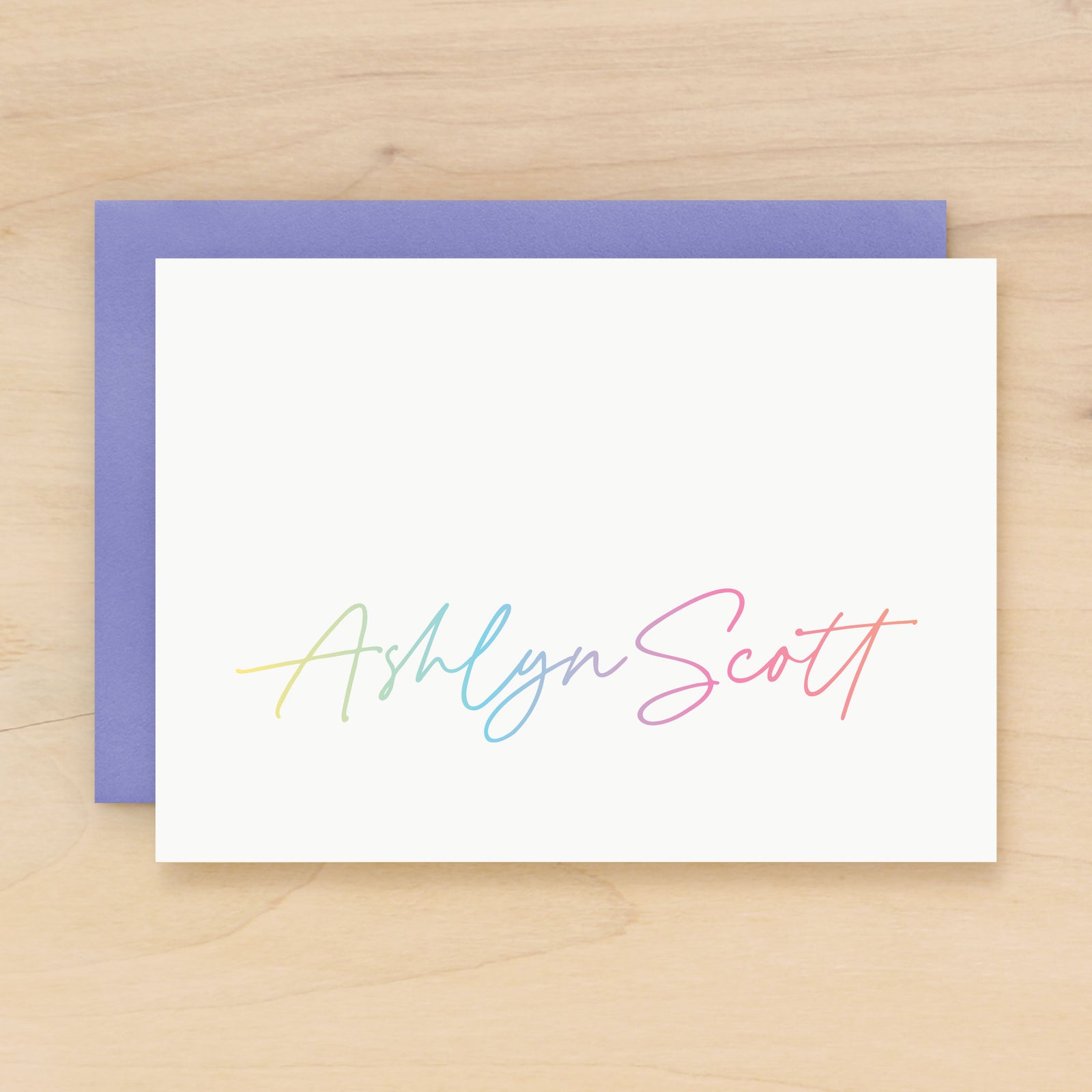 Hue Personalized Stationery