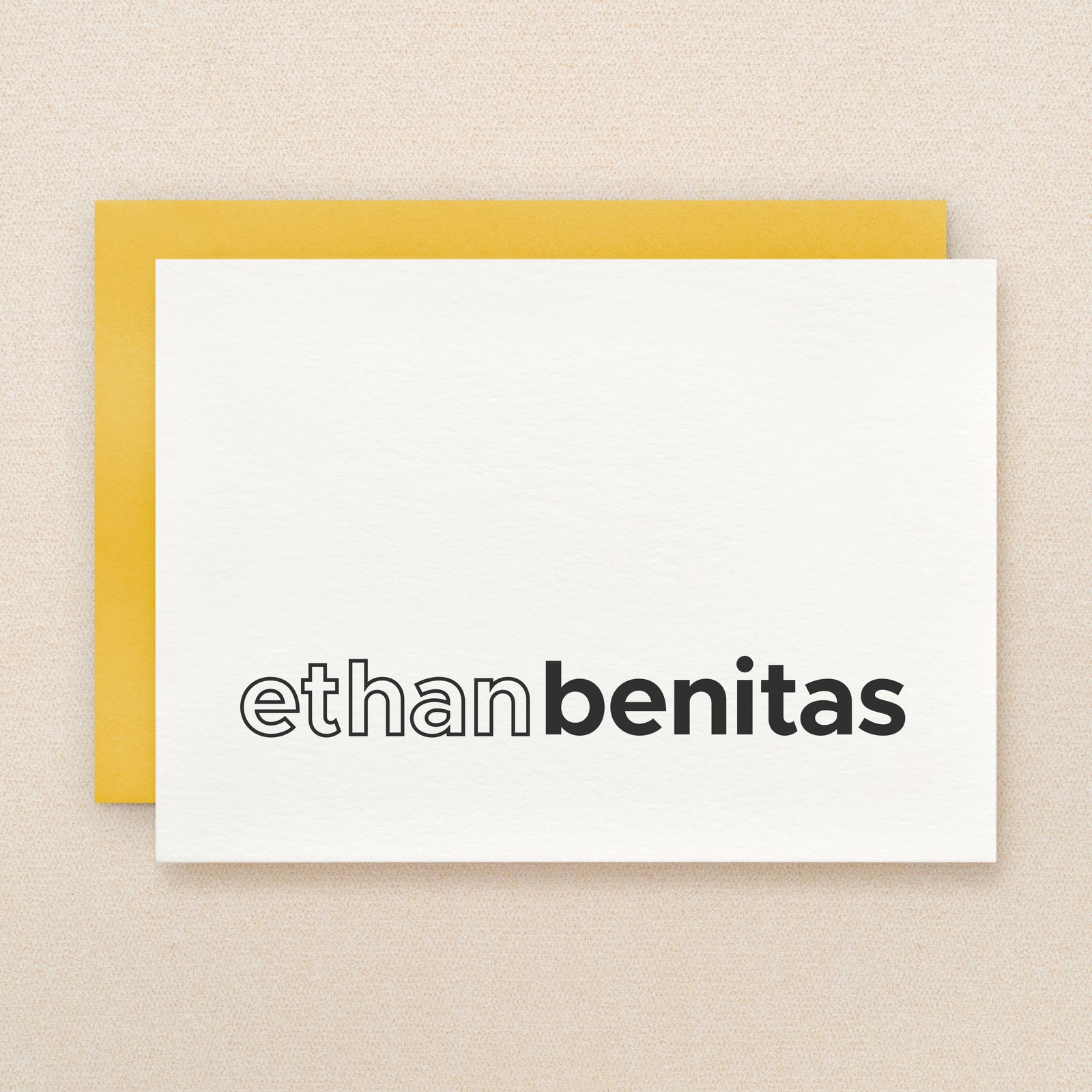 Intrepid Personalized Stationery