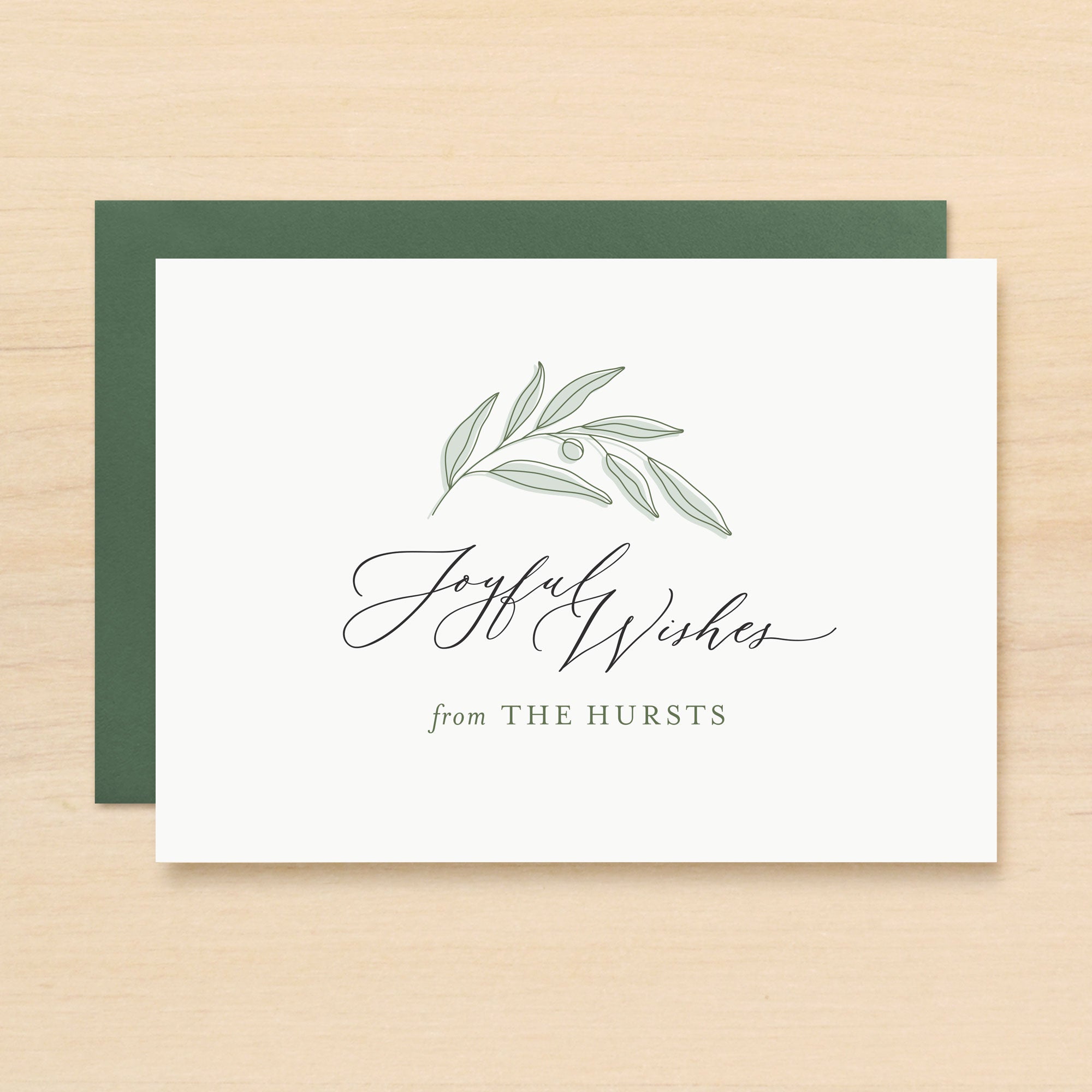 Joyful Holiday Personalized Stationery