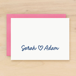 Kiss Personalized Stationery