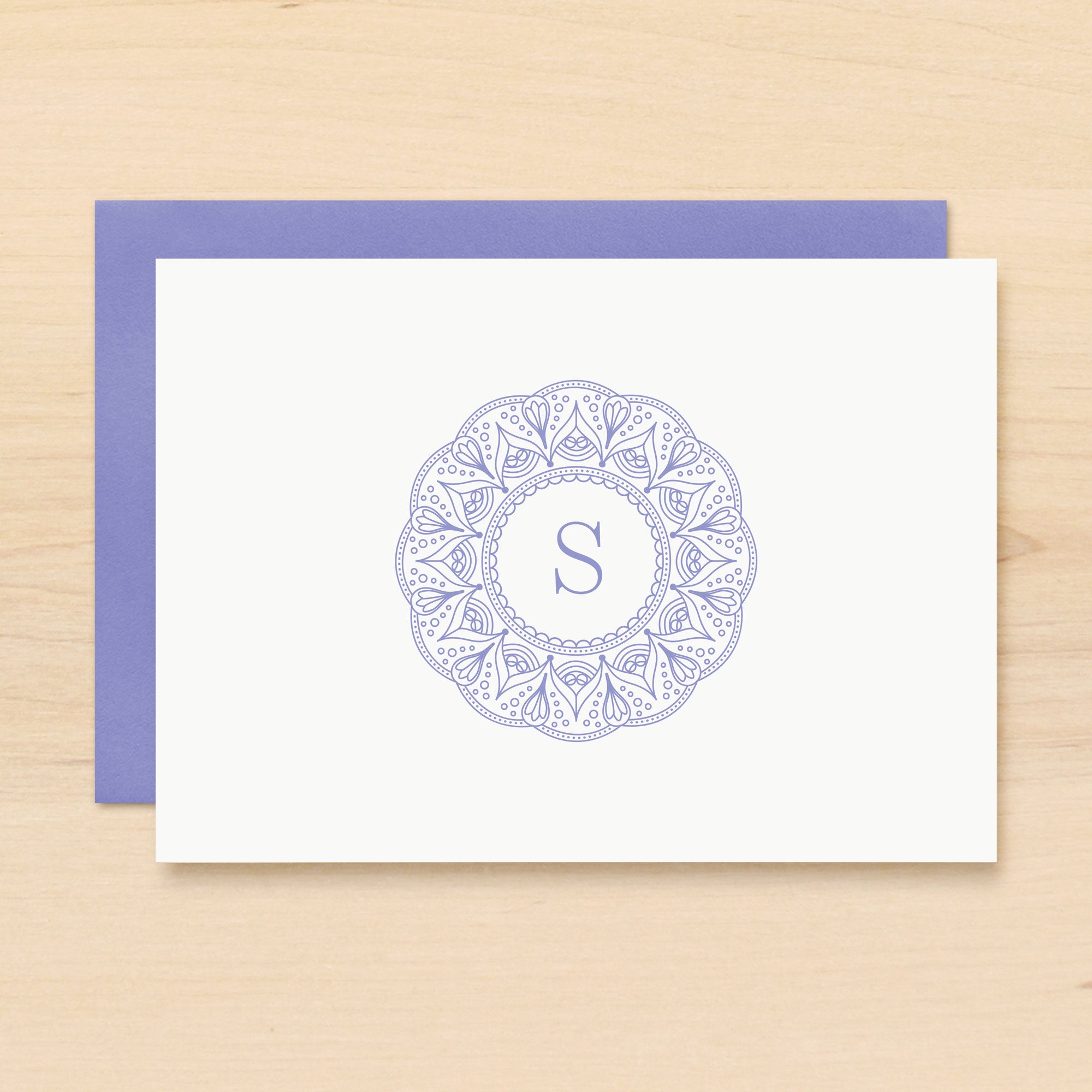 Mandala Personalized Stationery