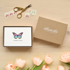 Monarch Personalized Stationery