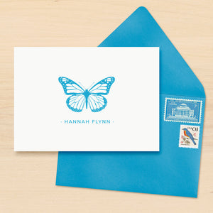 Monarch Personalized Stationery