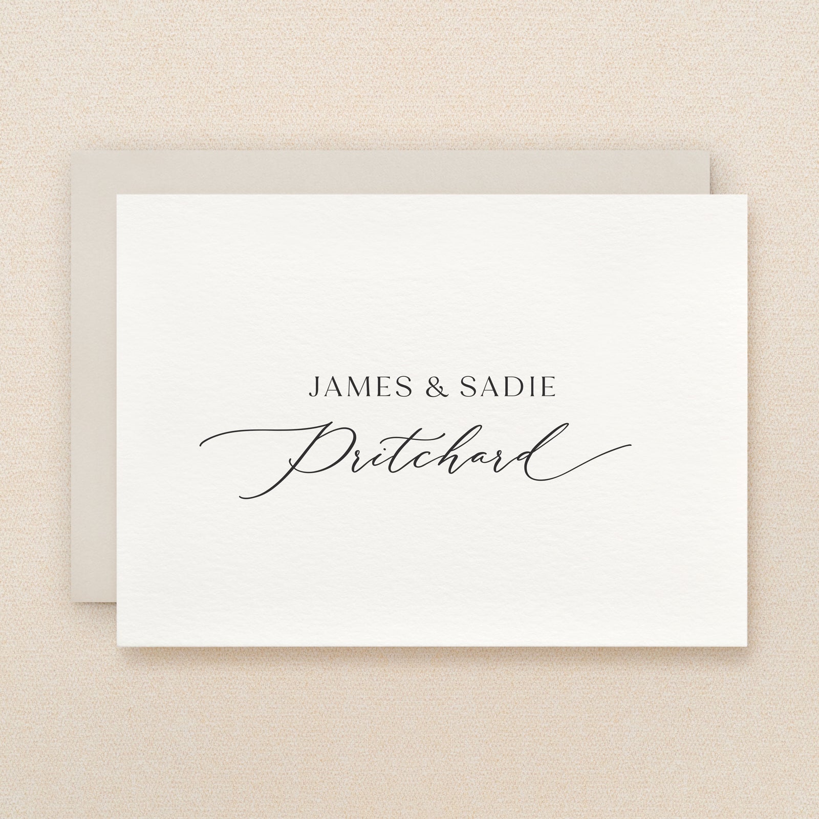 Newlywed Personalized Stationery