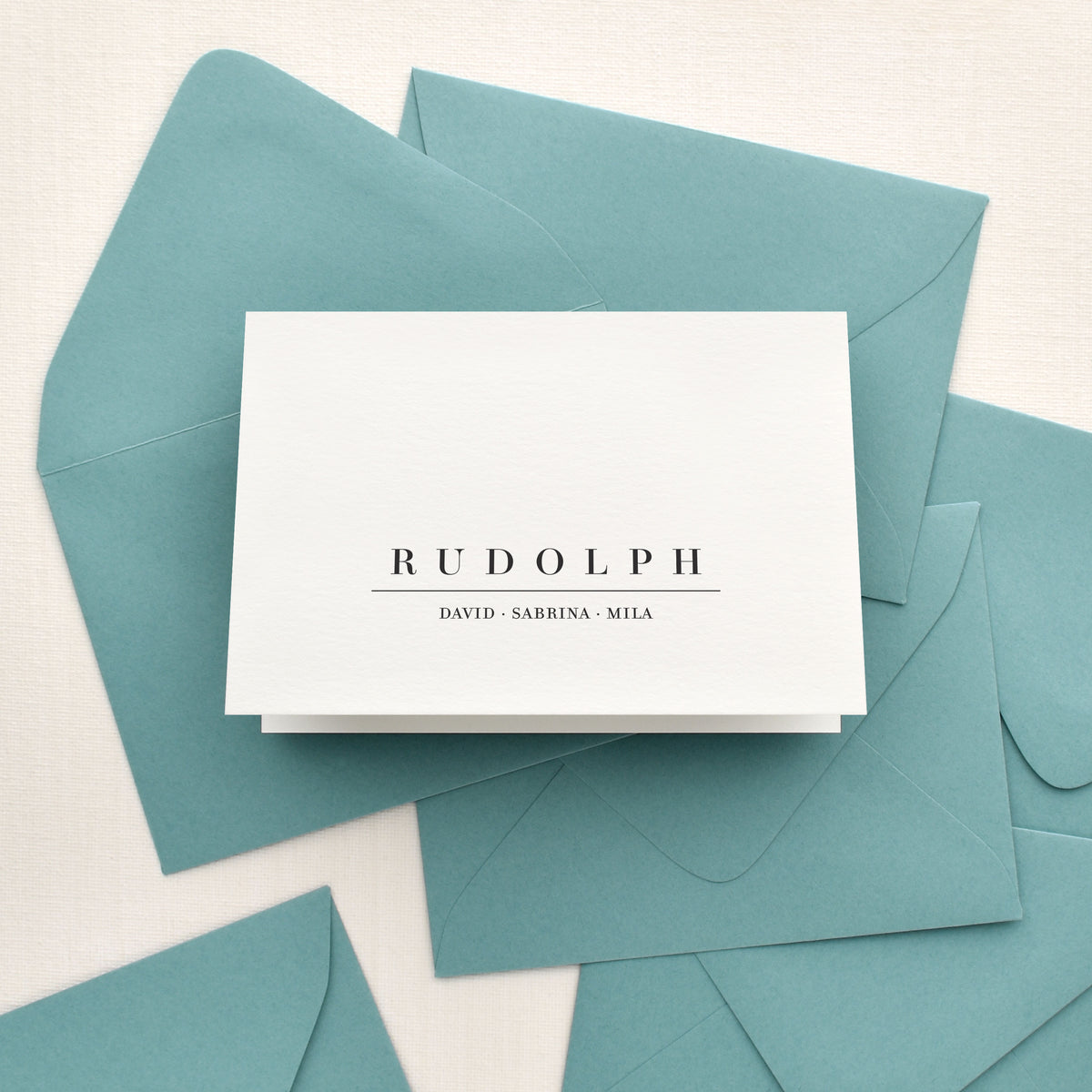 Opera Family Personalized Stationery