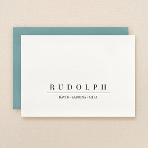 Opera Family Personalized Stationery