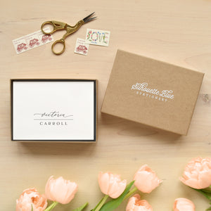 Pedestal Personalized Stationery