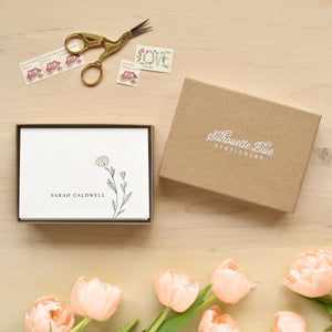 Petal Personalized Stationery