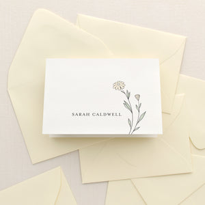 Petal Personalized Stationery