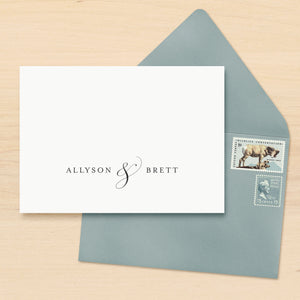 Plume Personalized Stationery