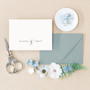 Plume Personalized Stationery