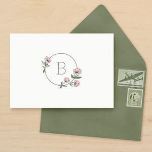 Poppy Personalized Stationery