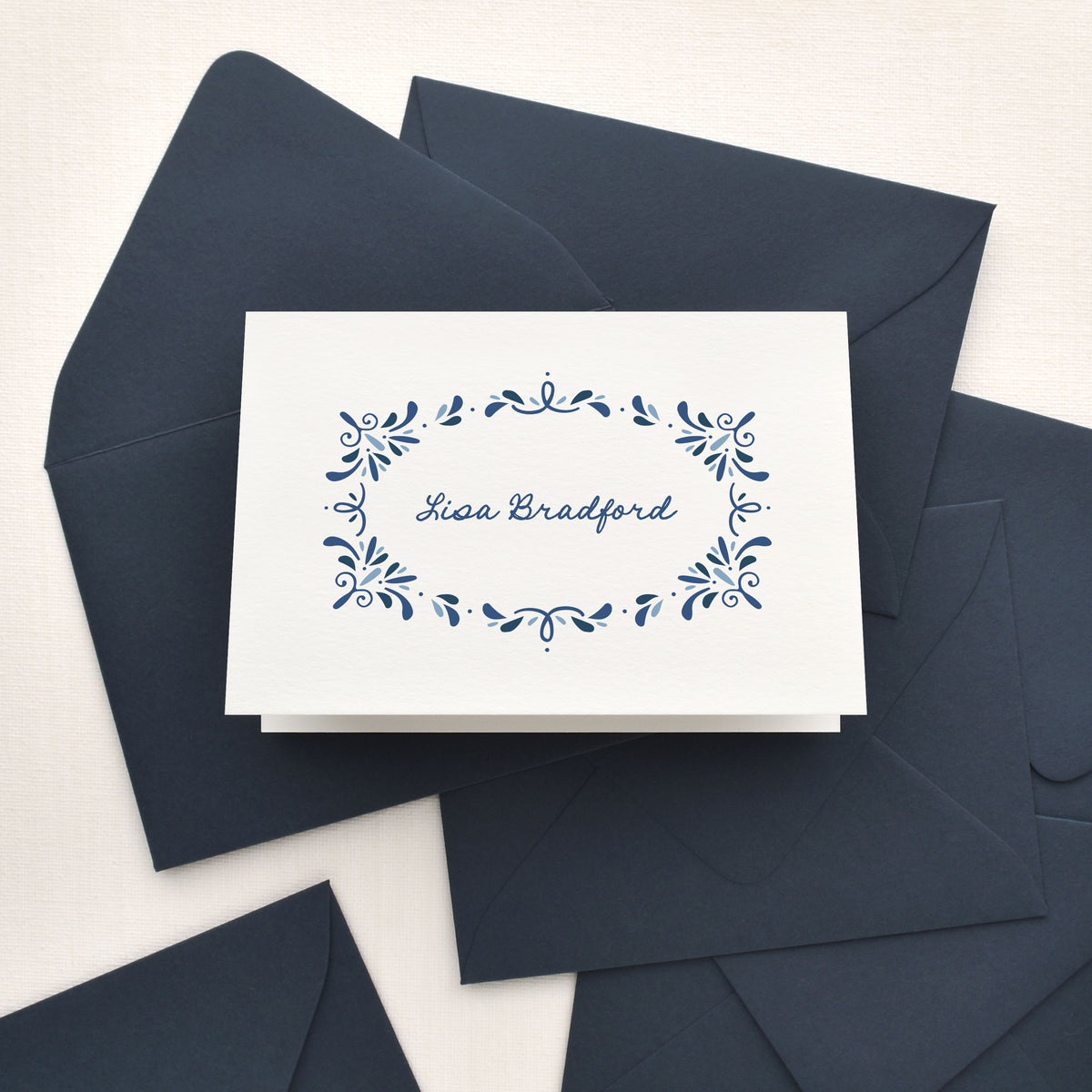 Porcelain Personalized Stationery
