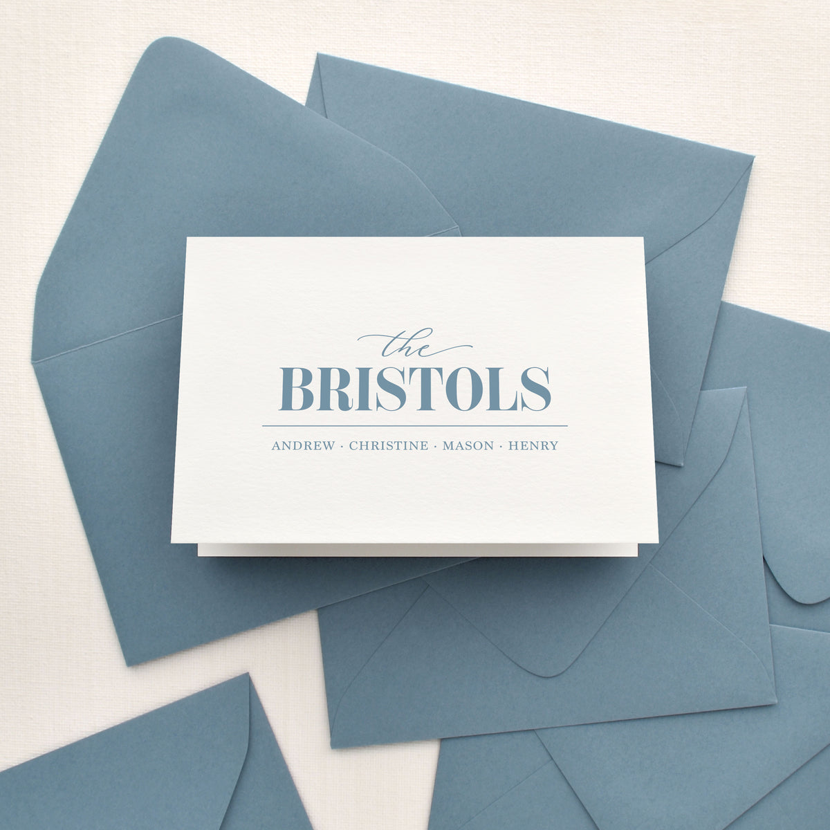 Posh Family Personalized Stationery