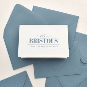 Posh Family Personalized Stationery