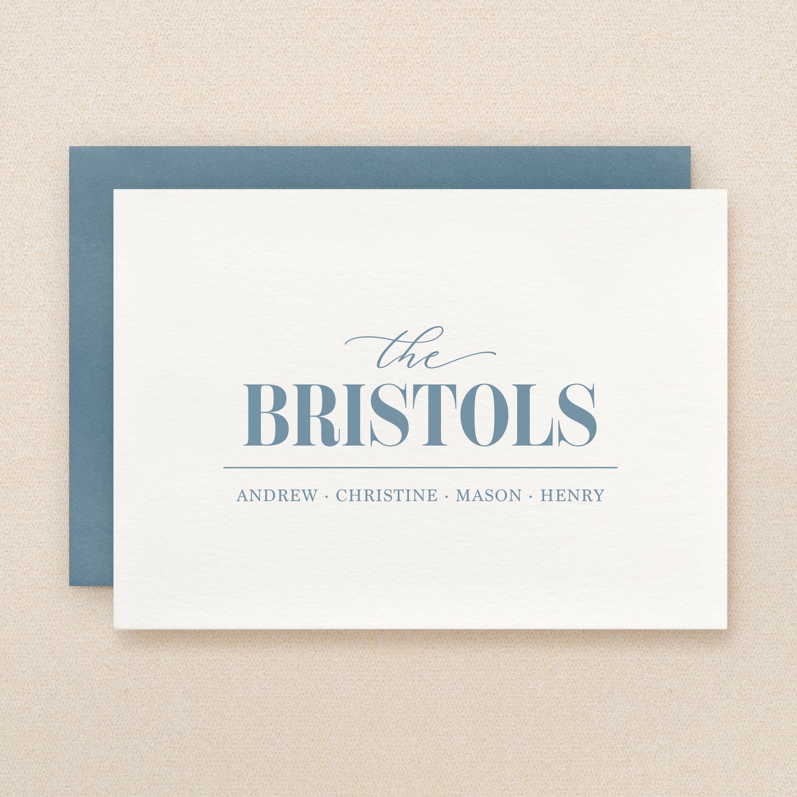 Posh Family Personalized Stationery