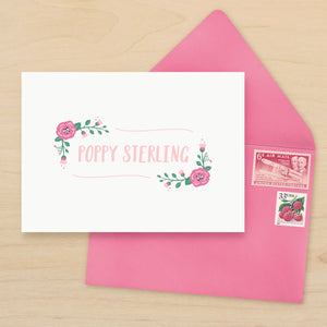Posie Personalized Stationery - Mimi Sterling