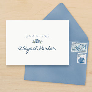Press Personalized Stationery
