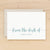 Quill personalized stationery from the desk of custom note card