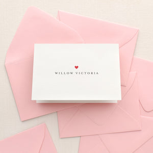 Ruby Personalized Stationery