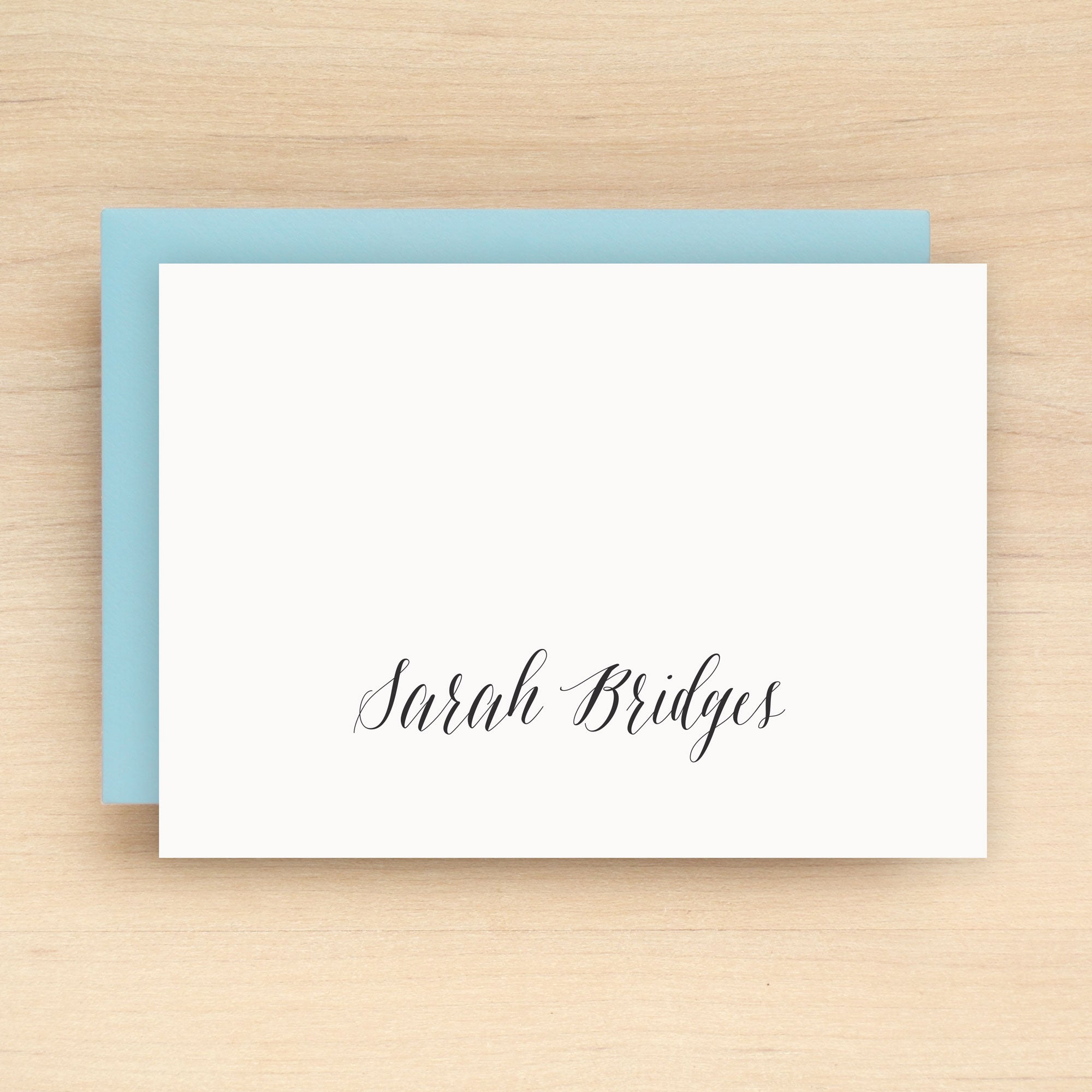 Script Personalized Stationery