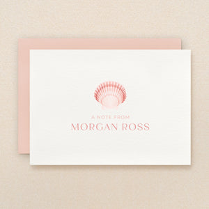 Seashell Personalized Stationery