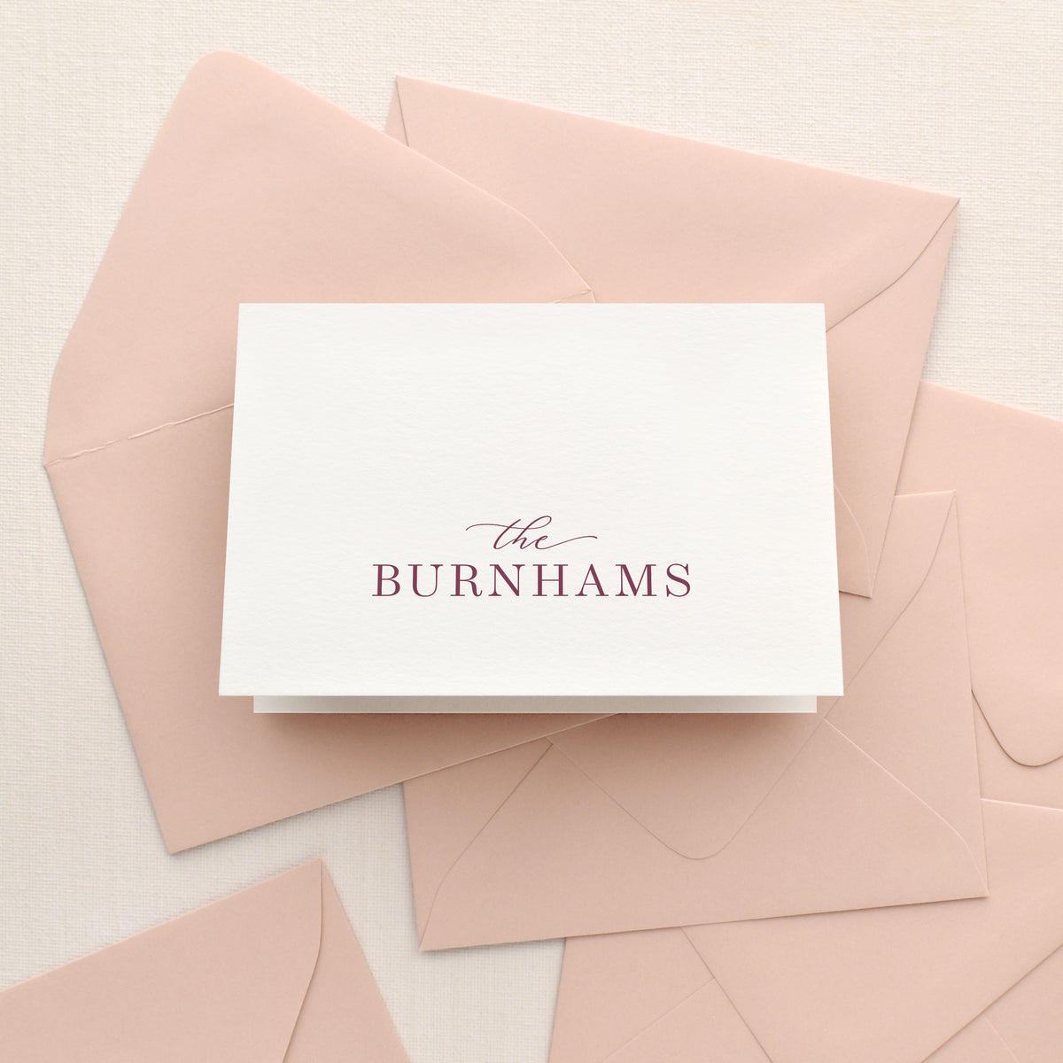 Silk Personalized Stationery