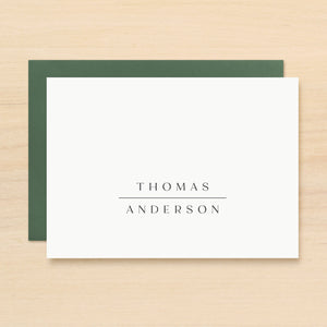 Stack Personalized Stationery