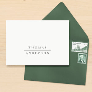 Stack Personalized Stationery