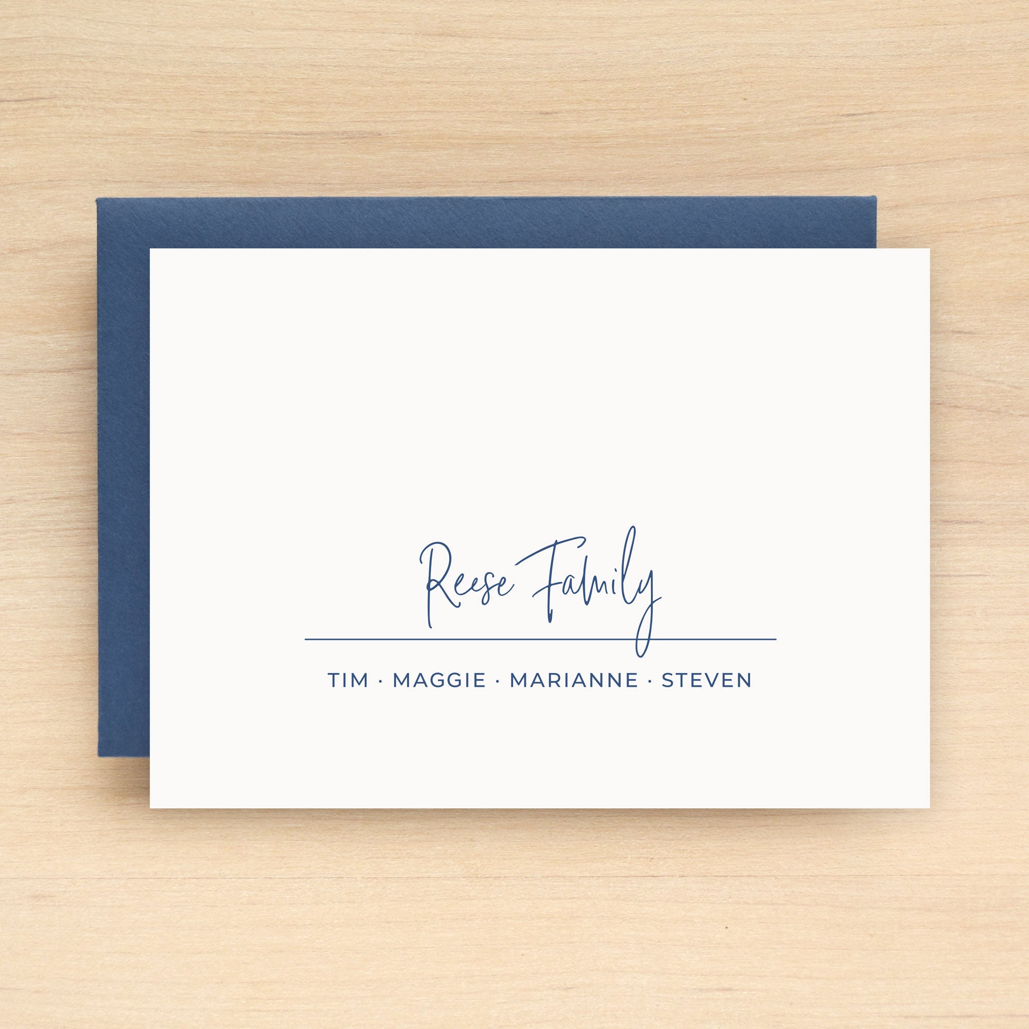 Suite Family Personalized Stationery
