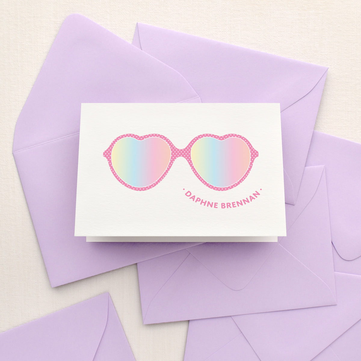 Sunny Personalized Stationery