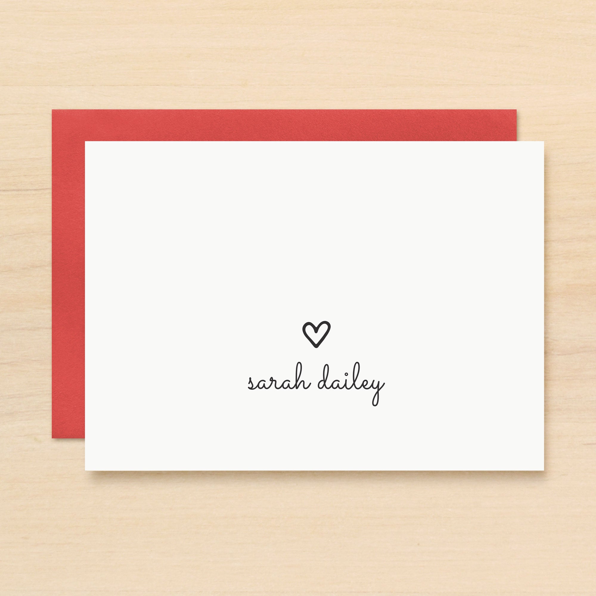 Sweetie Personalized Stationery