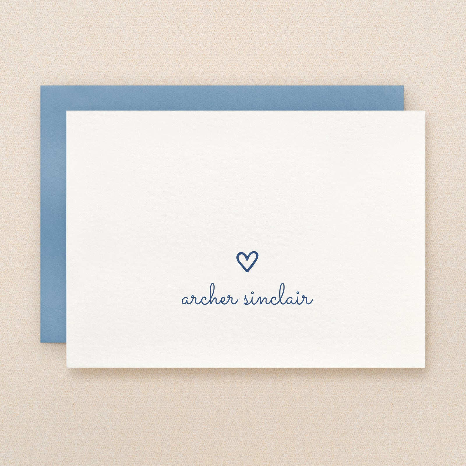 Sweetie Baby Boy Personalized Stationery