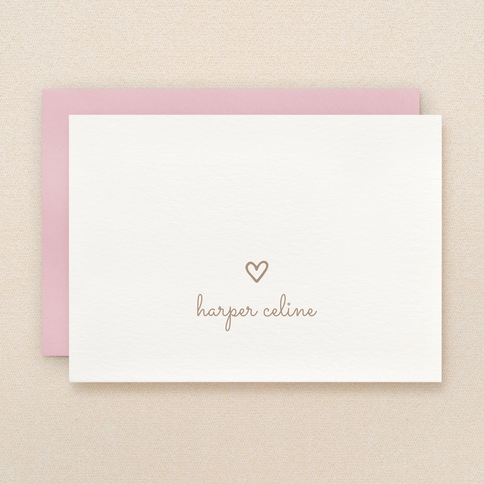 Sweetie Personalized Stationery