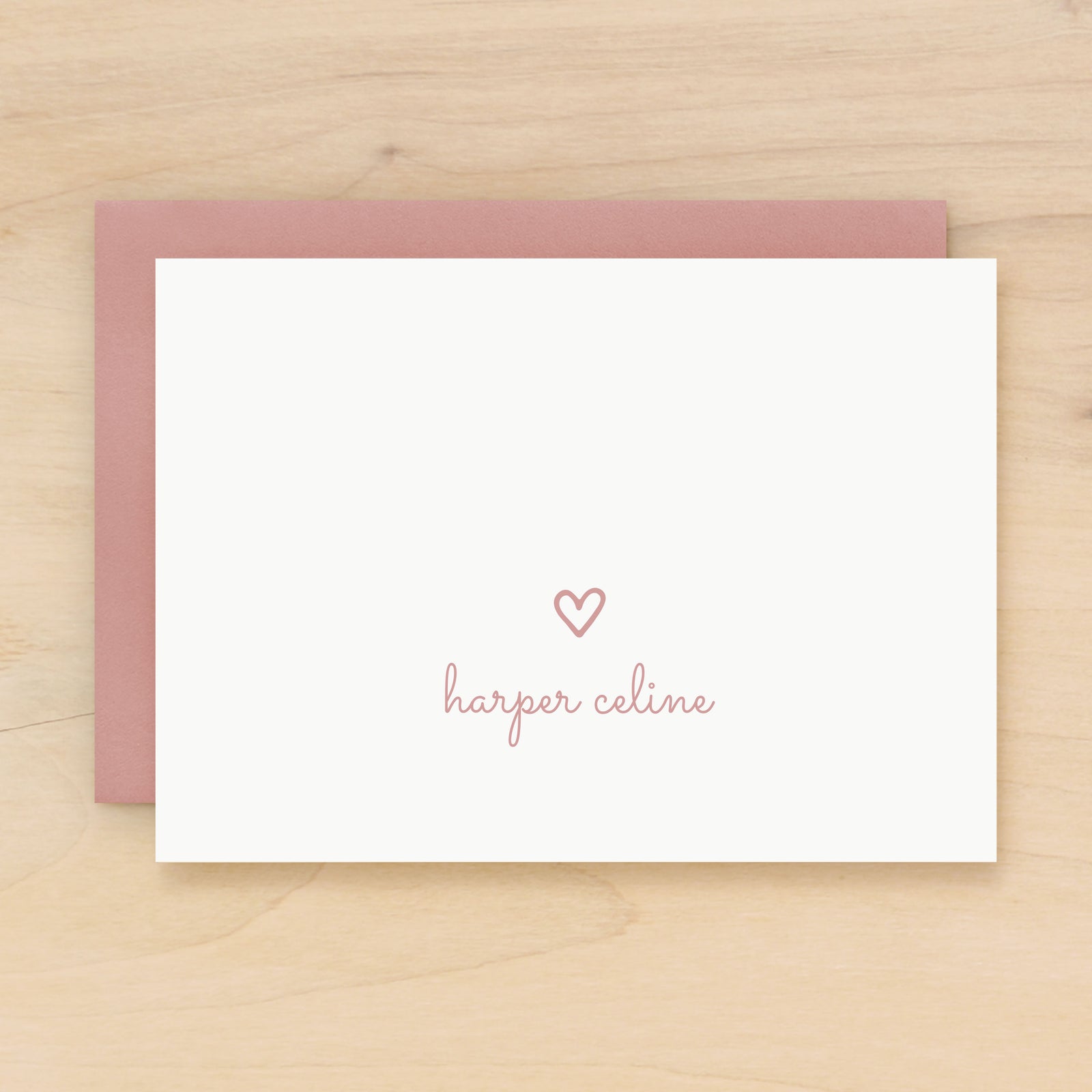 Sweetie Personalized Stationery