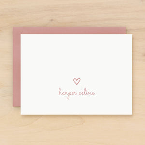 Sweetie Personalized Stationery