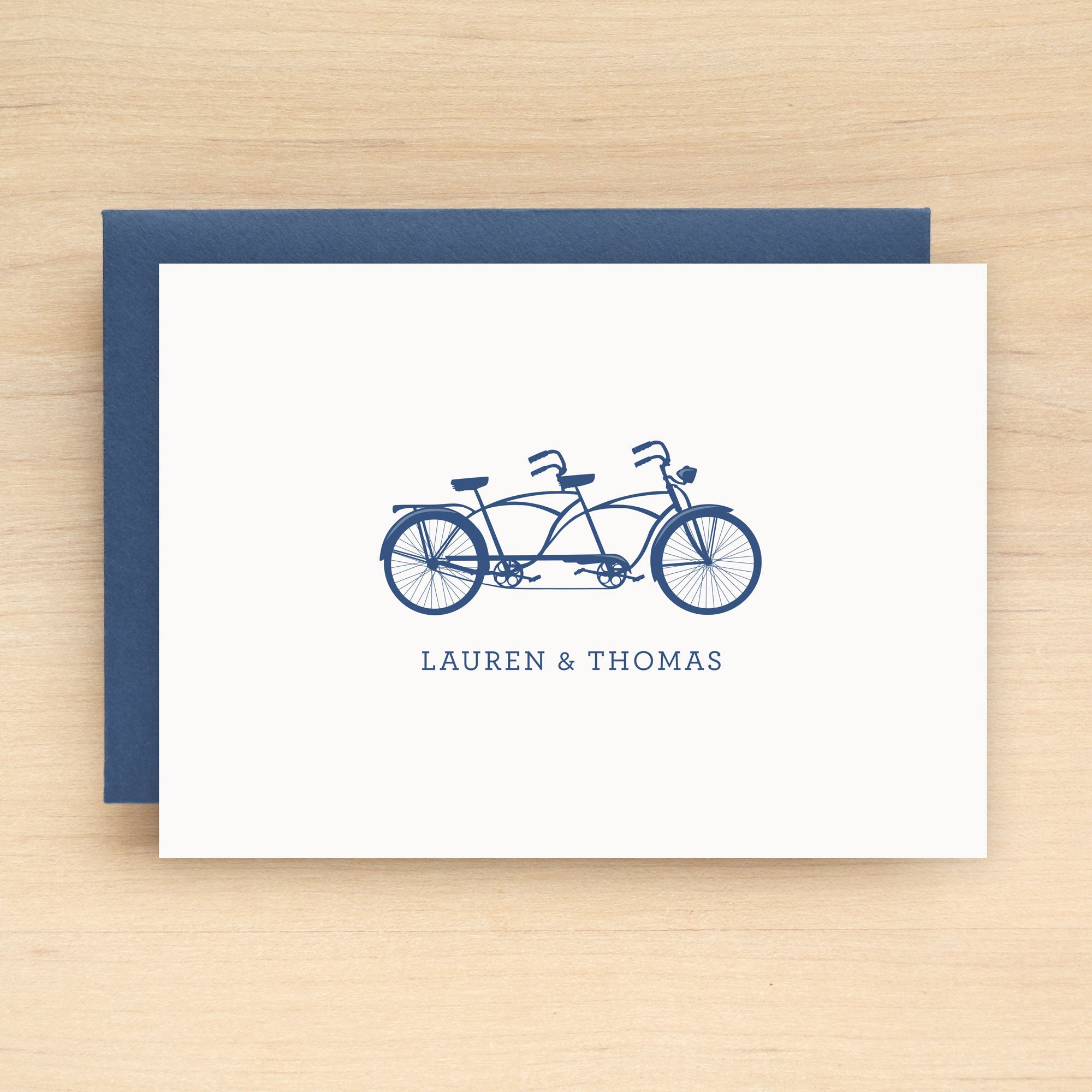 Tandem Personalized Stationery