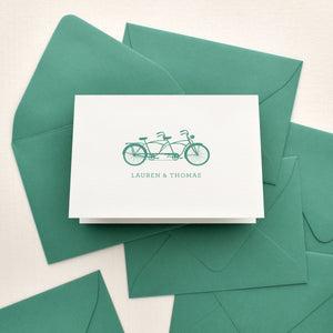 Tandem Personalized Stationery
