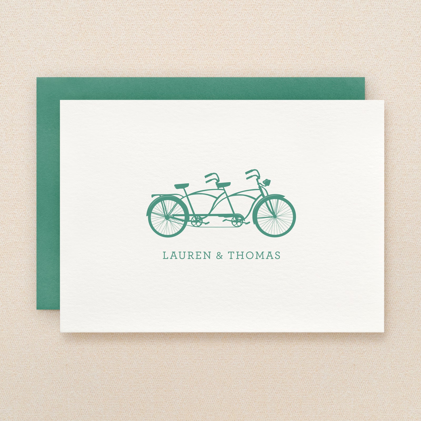Tandem Personalized Stationery