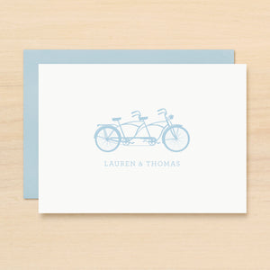 Tandem Personalized Stationery