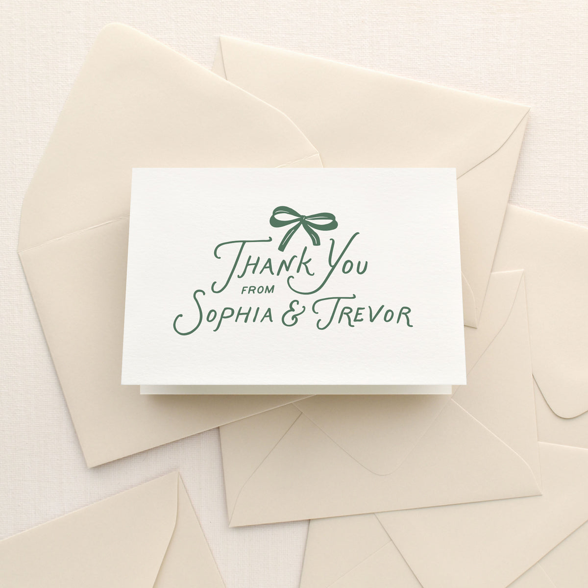 Tied Personalized Stationery