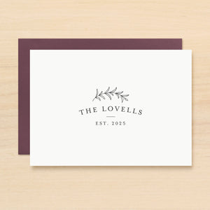 Unity Personalized Stationery