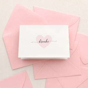 Valentine Personalized Stationery