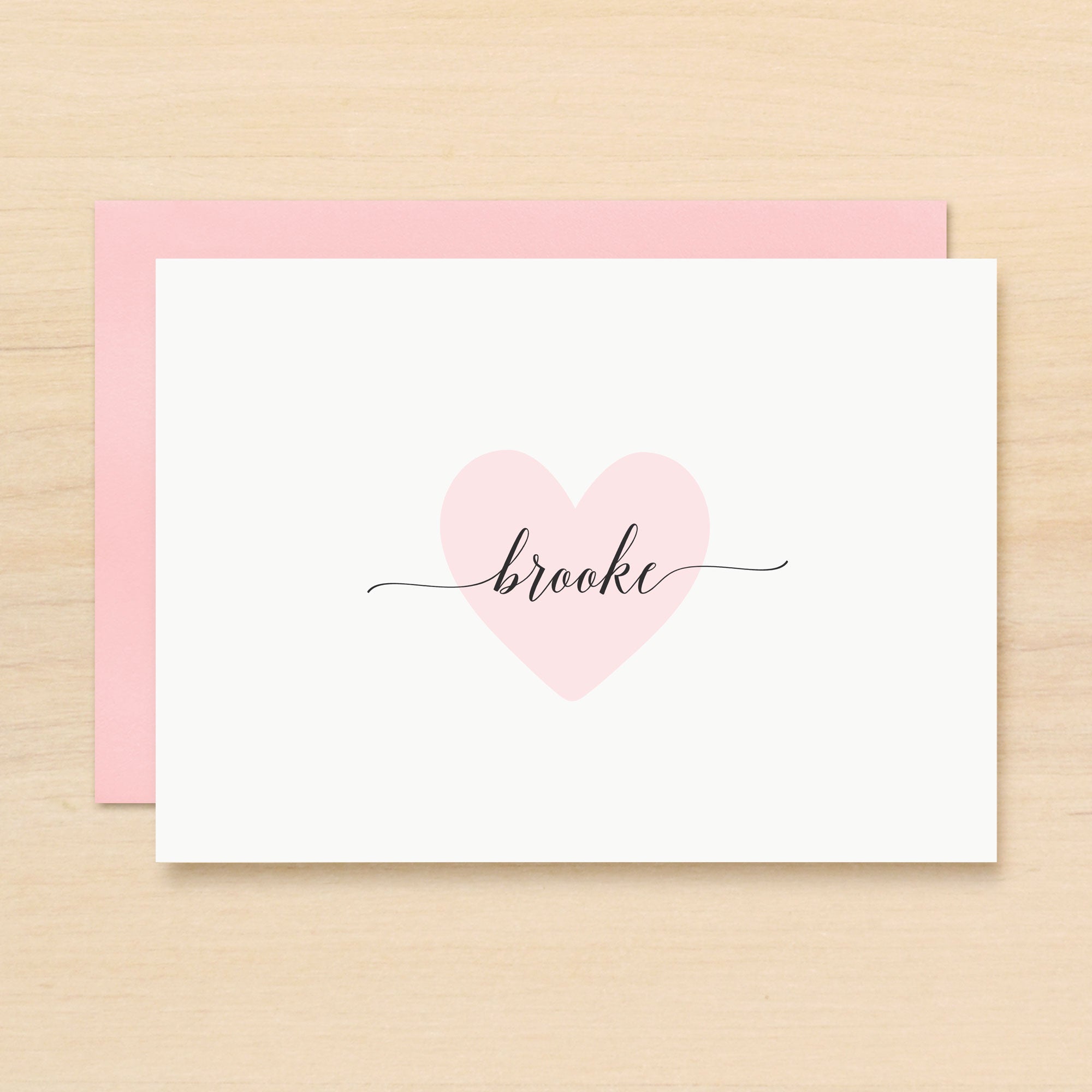 Valentine Personalized Stationery